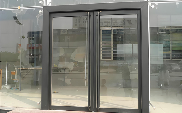 北泉镇玻璃地弹门