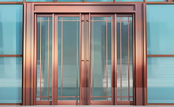 北泉镇玻璃地弹门